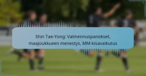 Shin Tae-Yong: Valmennuspanokset, maajoukkueen menestys, MM-kisavaikutus